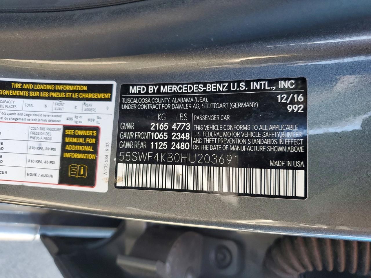 2017 Mercedes-Benz C 300 4Matic - zdjęcie 12