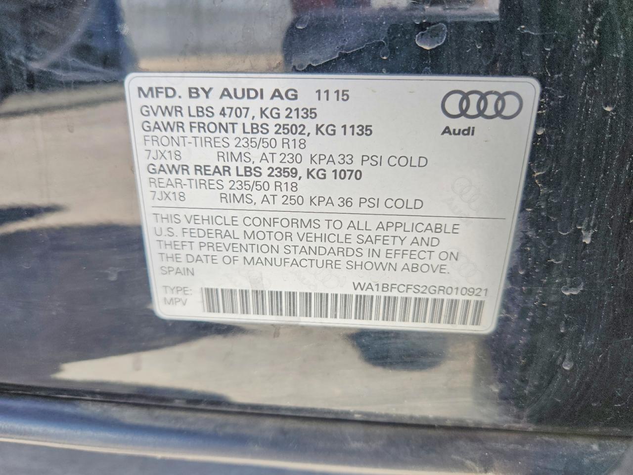 2016 Audi Q3 Premium Plus - zdjęcie 13