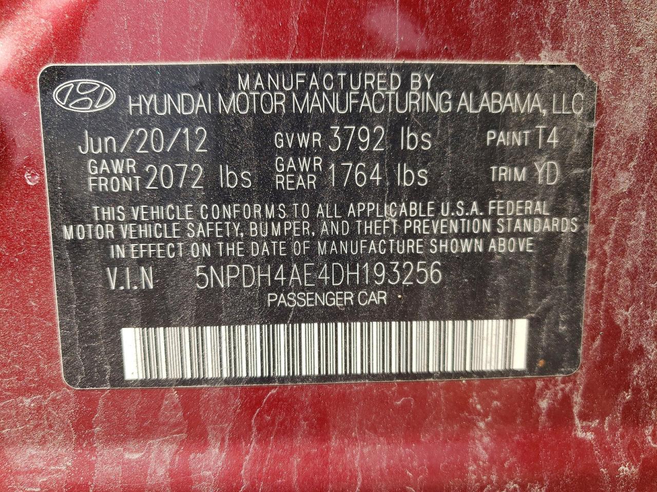 2013 Hyundai Elantra Gls - zdjęcie 12