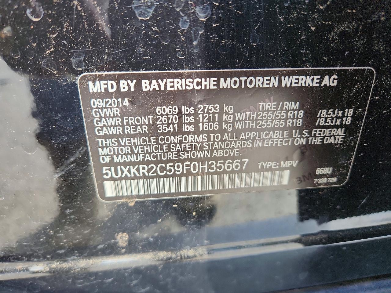 2015 BMW X5 Sdrive35I - zdjęcie 13