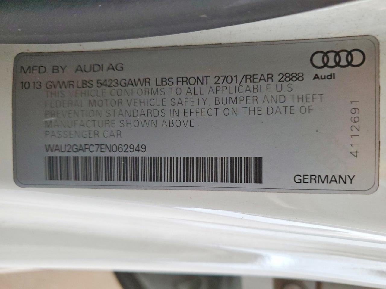 2014 Audi A7 Prestige - zdjęcie 12