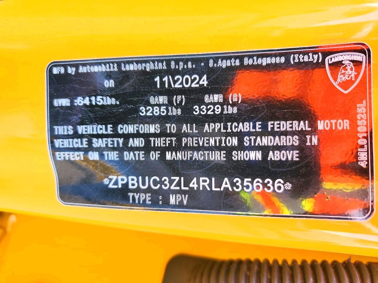 2024 Lamborghini Urus Performante - zdjęcie 13