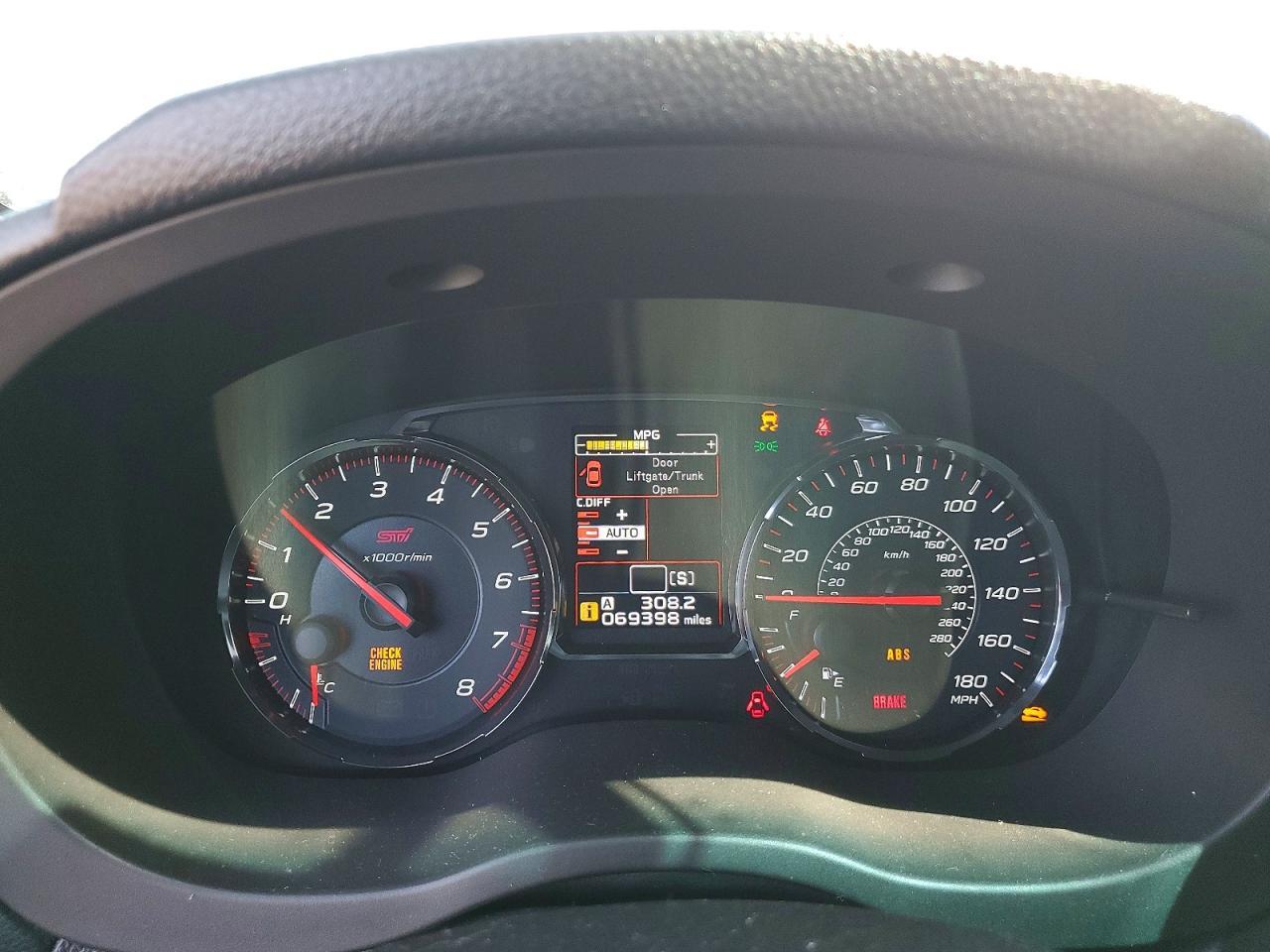 2020 Subaru Wrx Sti Limited - zdjęcie 9