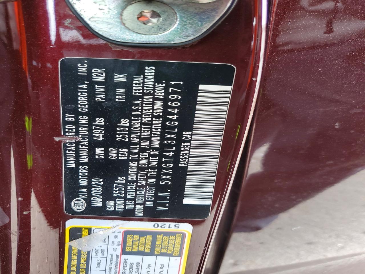 2020 Kia Optima Lx - zdjęcie 12