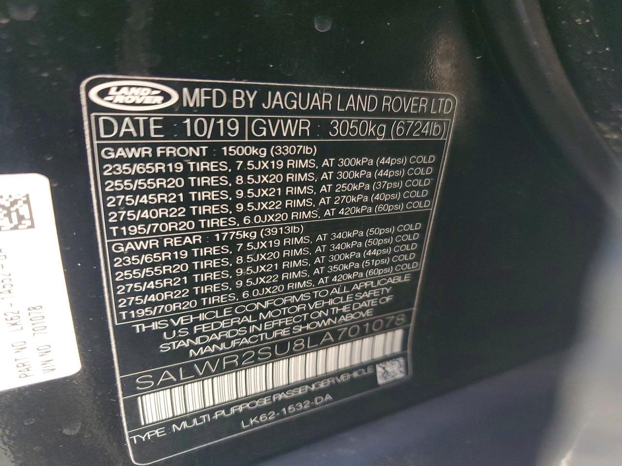 2020 Land Rover Range Rover Sport Hse - zdjęcie 13