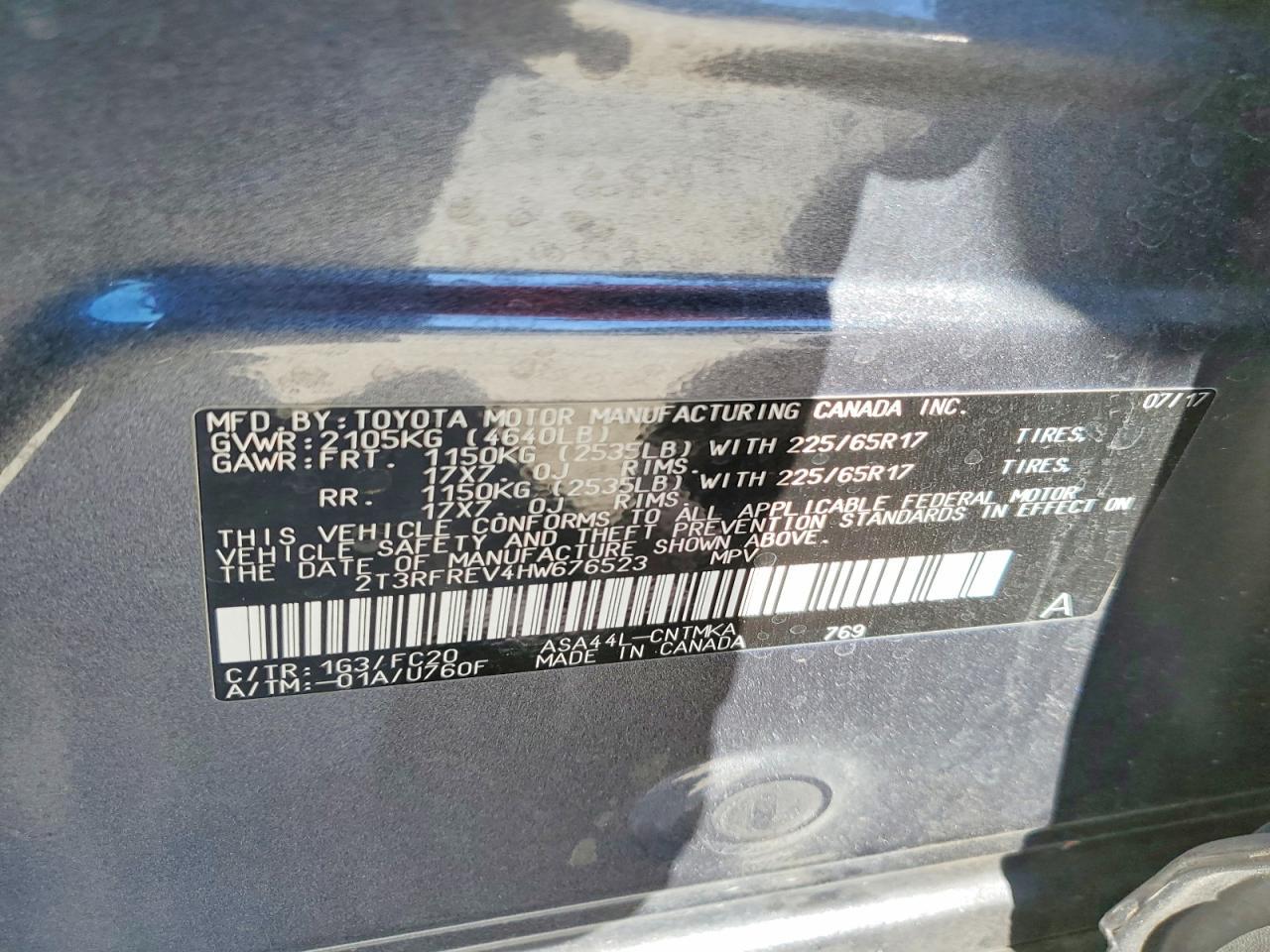 2017 Toyota Rav4 Xle - zdjęcie 13