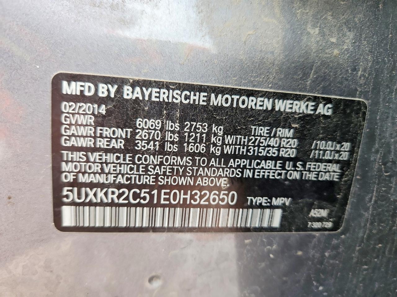 2014 BMW X5 Sdrive35I - zdjęcie 14