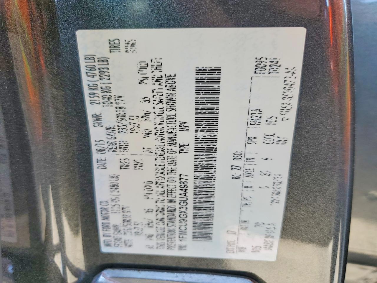 2016 Ford Escape Se - zdjęcie 13