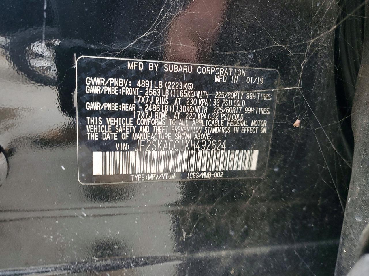 2019 Subaru Forester - zdjęcie 13