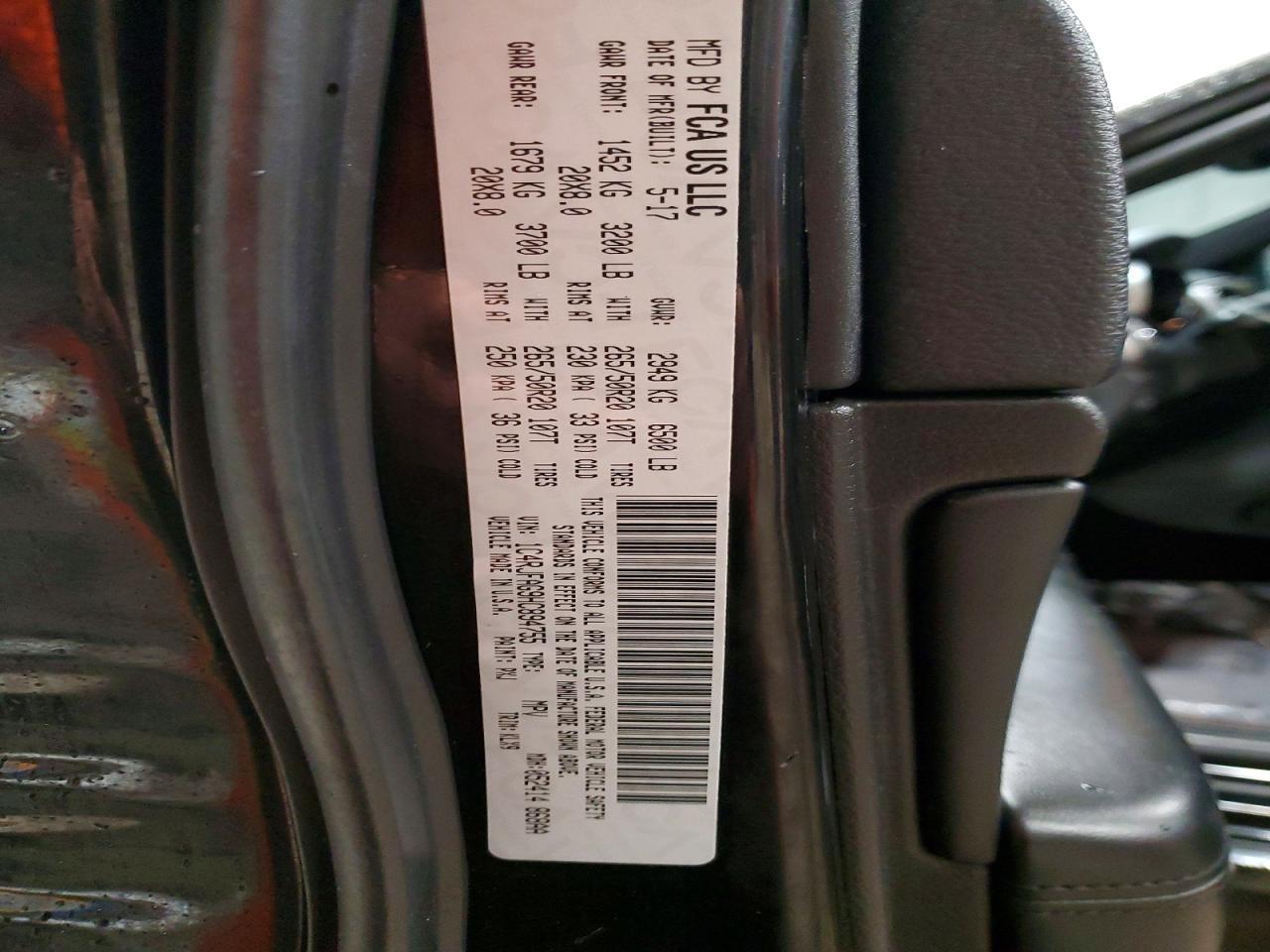 2017 Jeep Grand Cherokee Laredo - zdjęcie 13