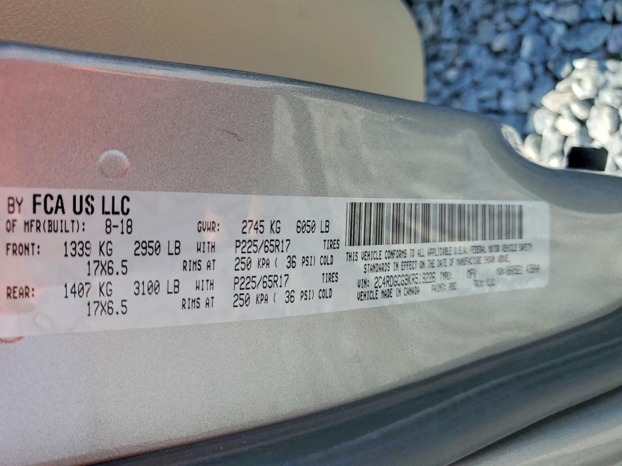 2019 Dodge Grand Caravan Sxt - zdjęcie 14