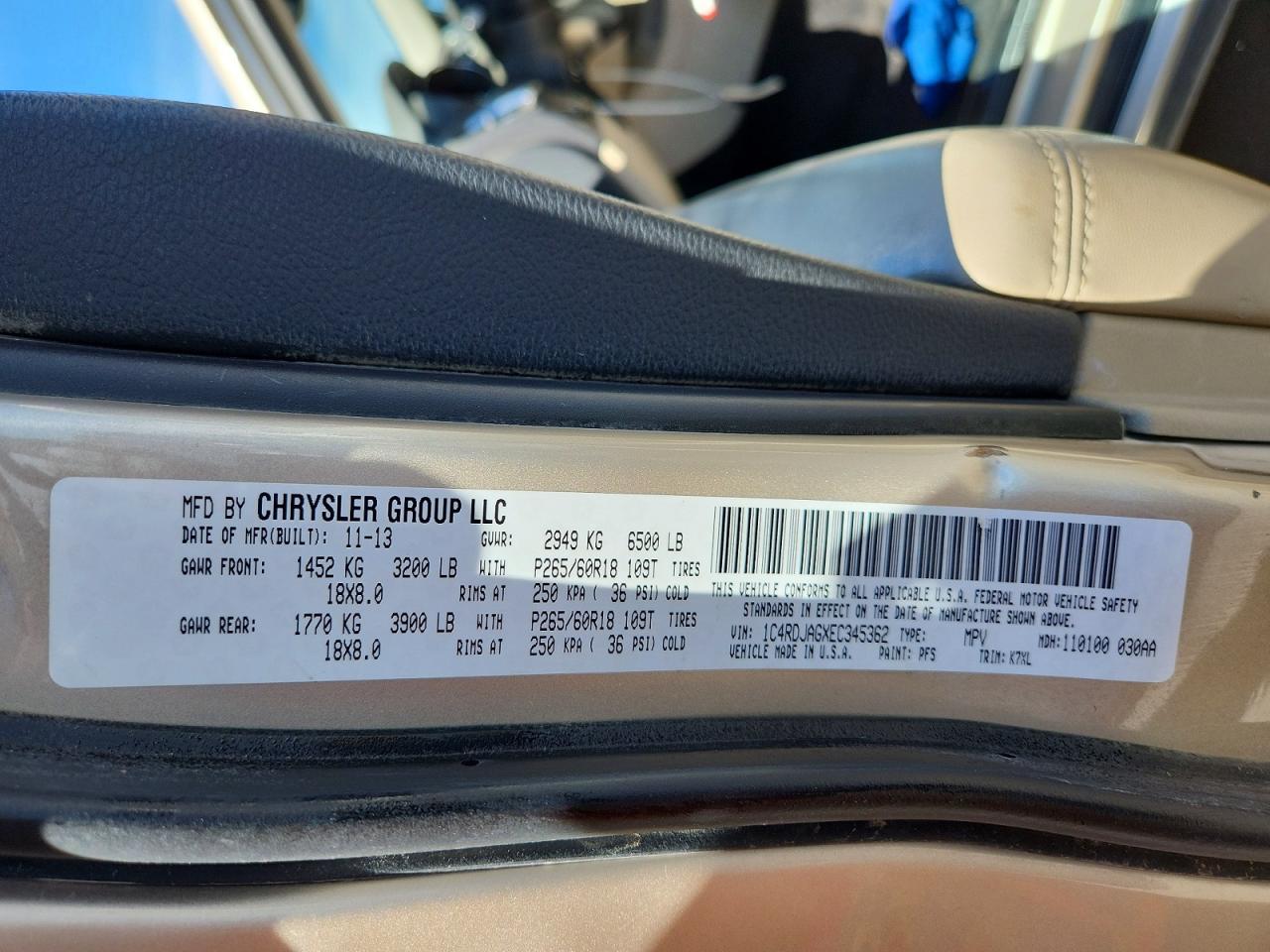 2014 Dodge Durango Sxt - zdjęcie 13