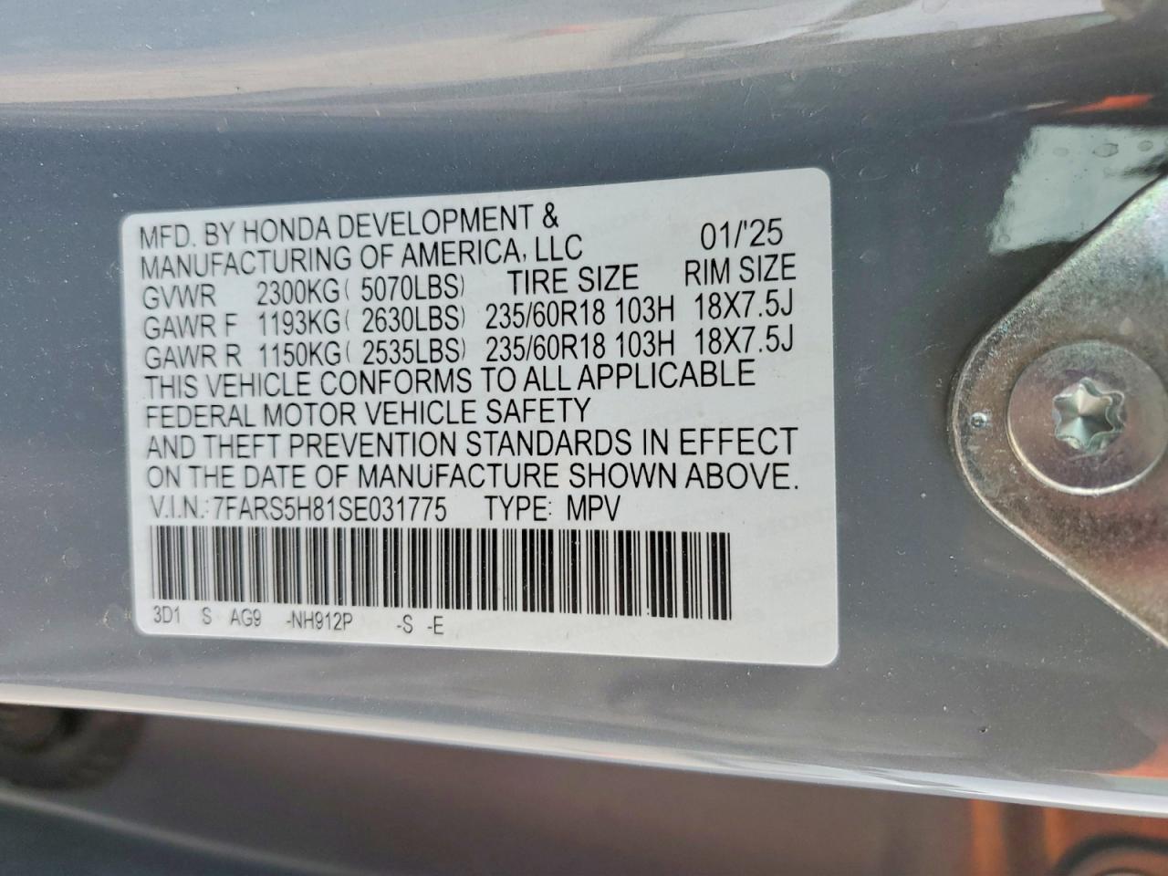 2025 Honda Cr-V Sport-L - zdjęcie 13