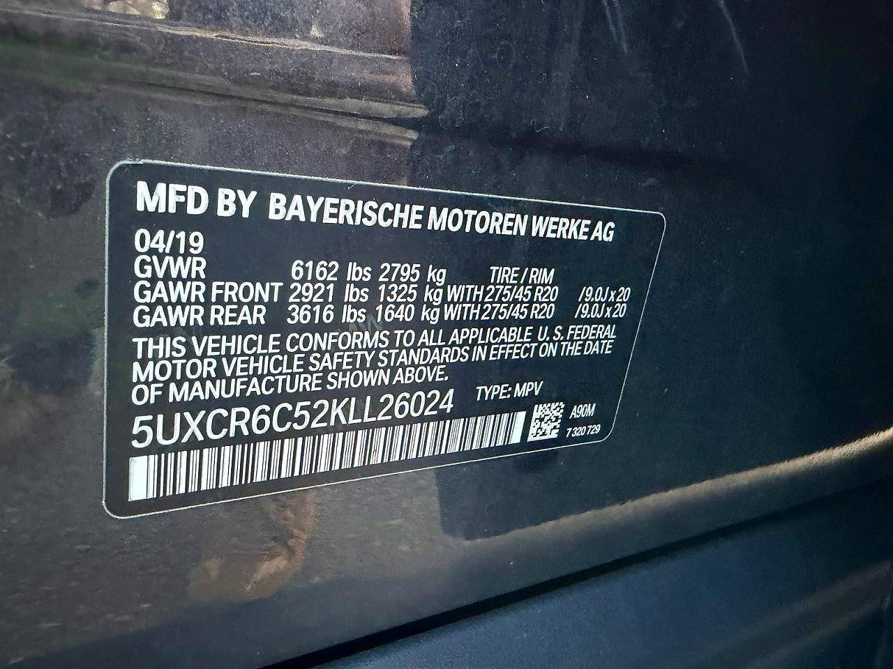 2019 BMW X5 xDrive40I - zdjęcie 10