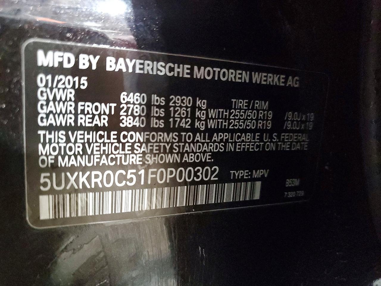 2015 BMW X5 xDrive35I - zdjęcie 13