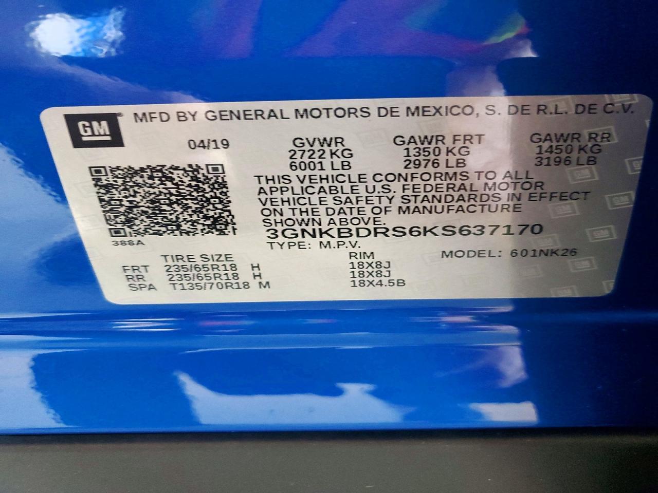 2019 Chevrolet Blazer 3Lt - zdjęcie 13