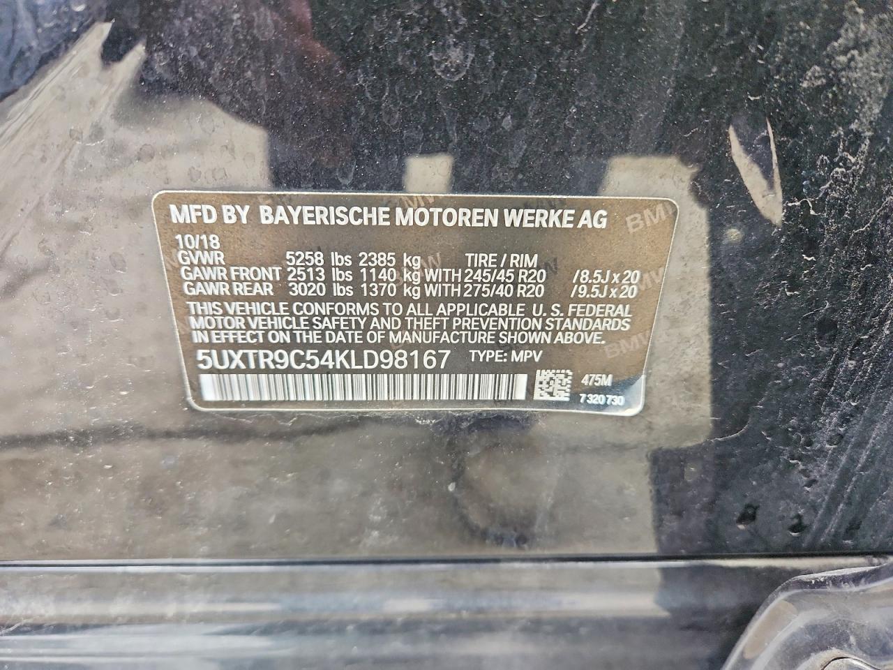2019 BMW X3 xDrive30I - zdjęcie 14