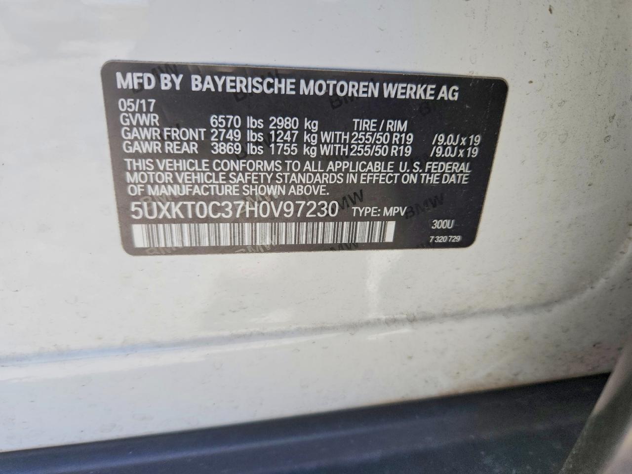 2017 BMW X5 Xdr40E - zdjęcie 13