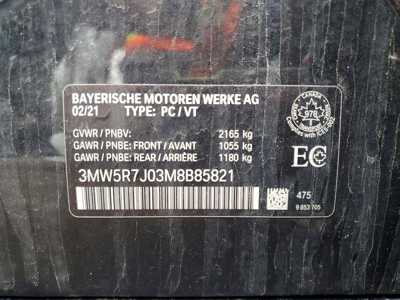 2021 BMW 330Xi - zdjęcie 13