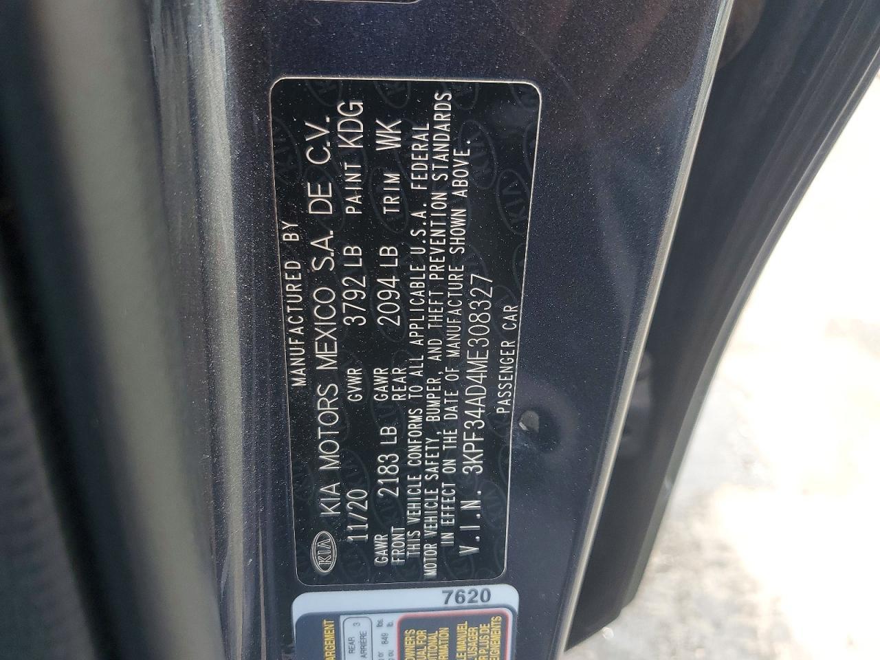 2021 Kia Forte Gt Line - zdjęcie 12