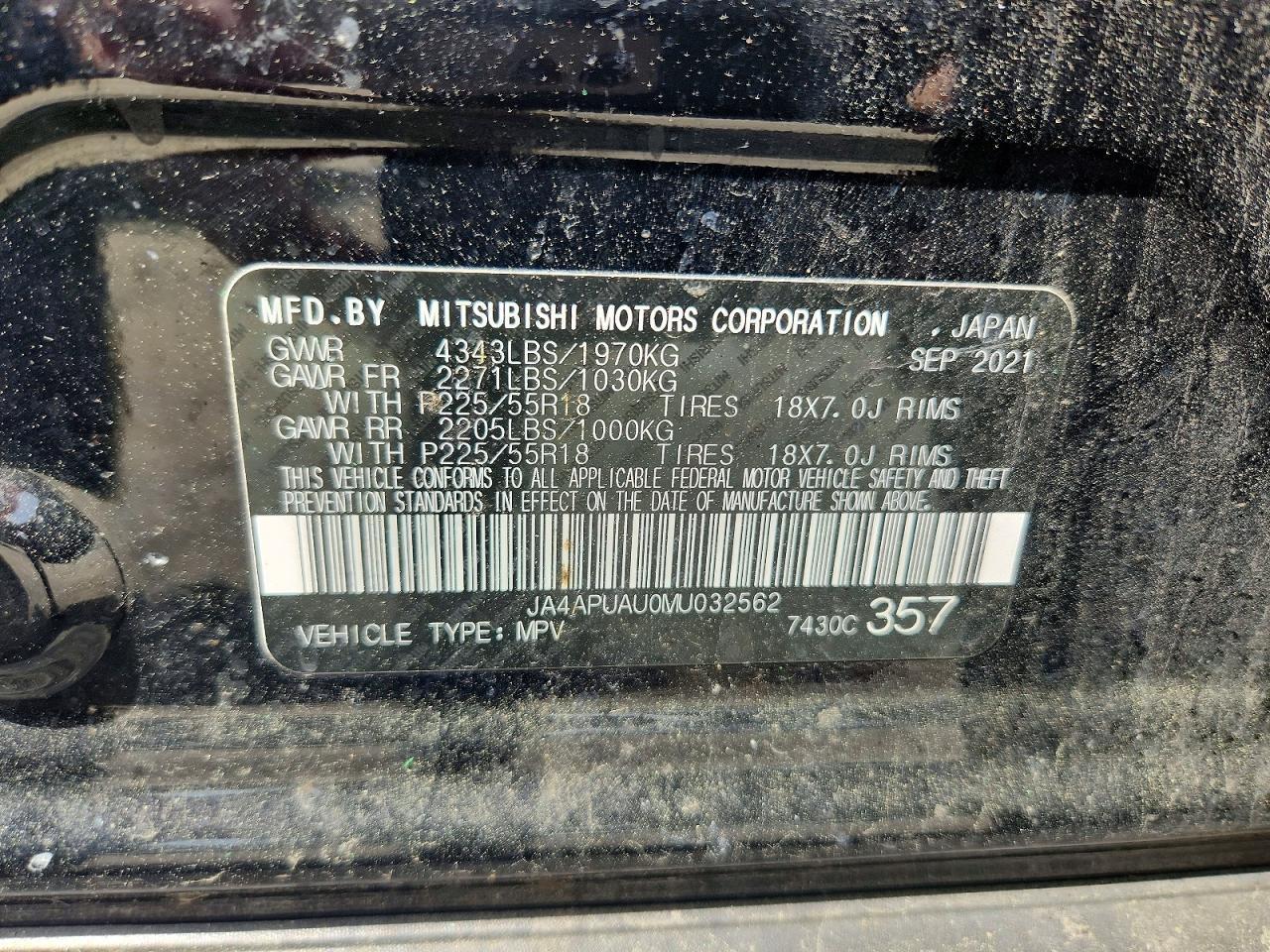 2021 Mitsubishi Outlander Sport Es - zdjęcie 13