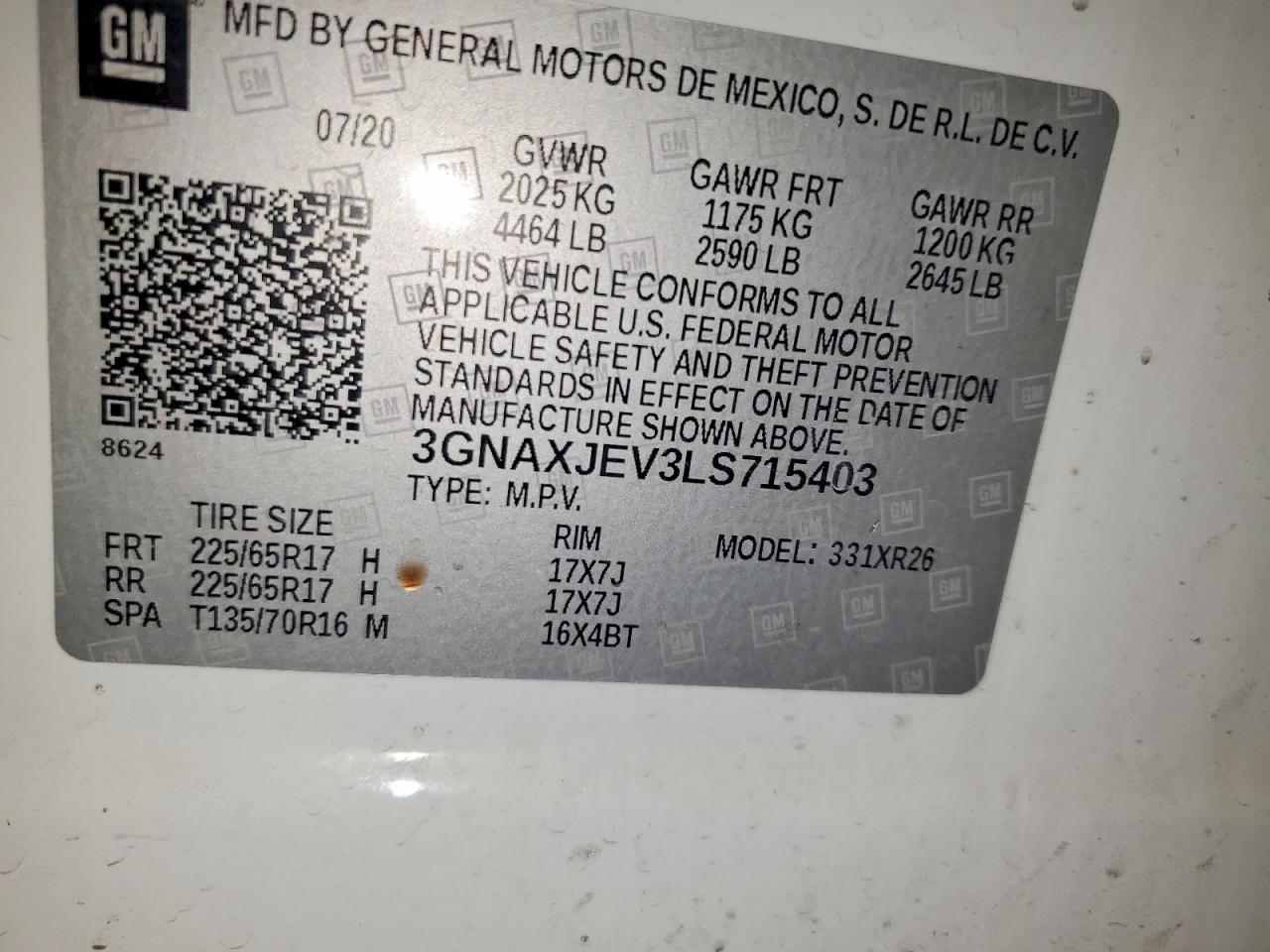 2020 Chevrolet Equinox Lt - zdjęcie 14