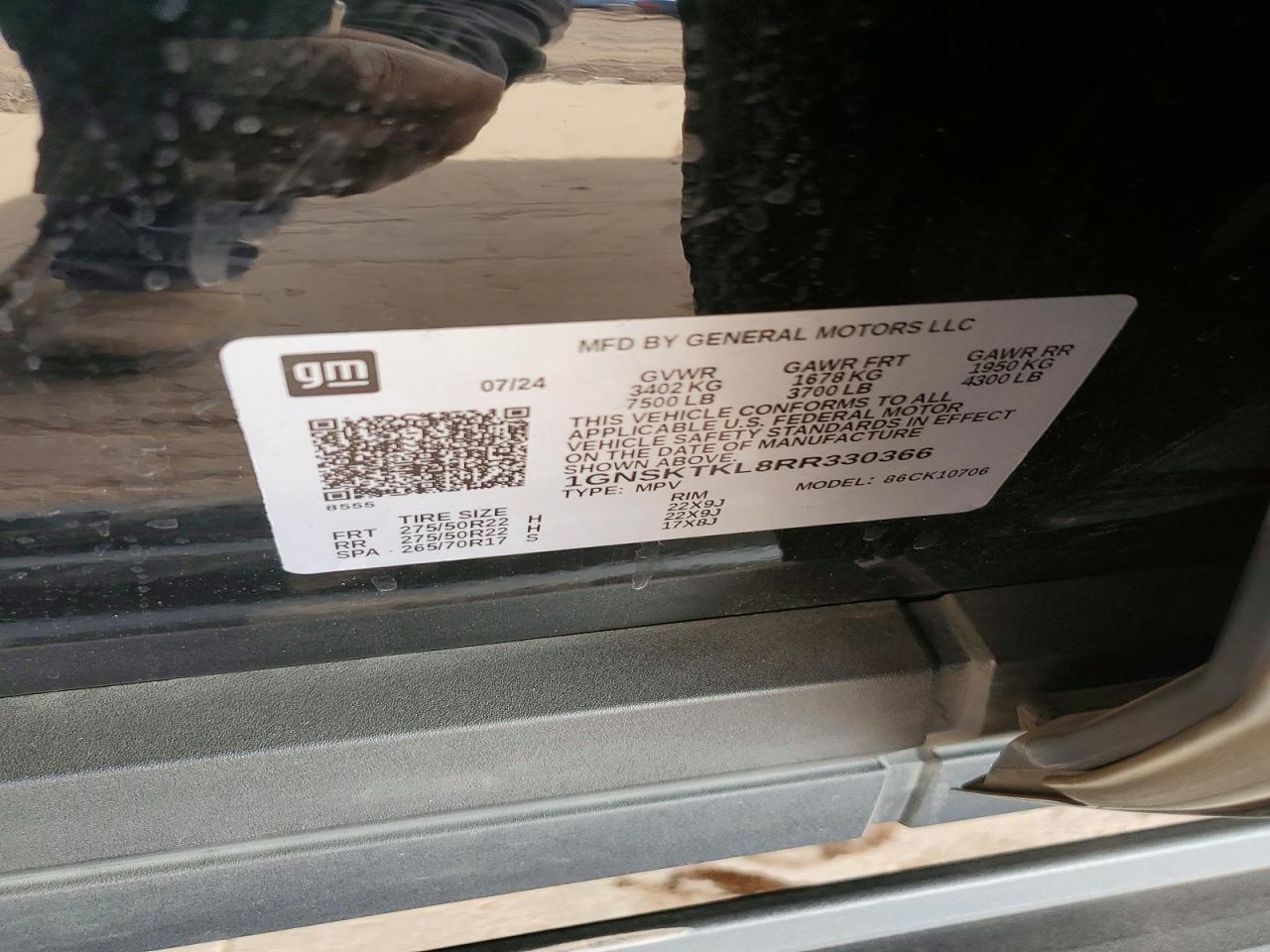 2024 Chevrolet Tahoe K1500 High Country - zdjęcie 12