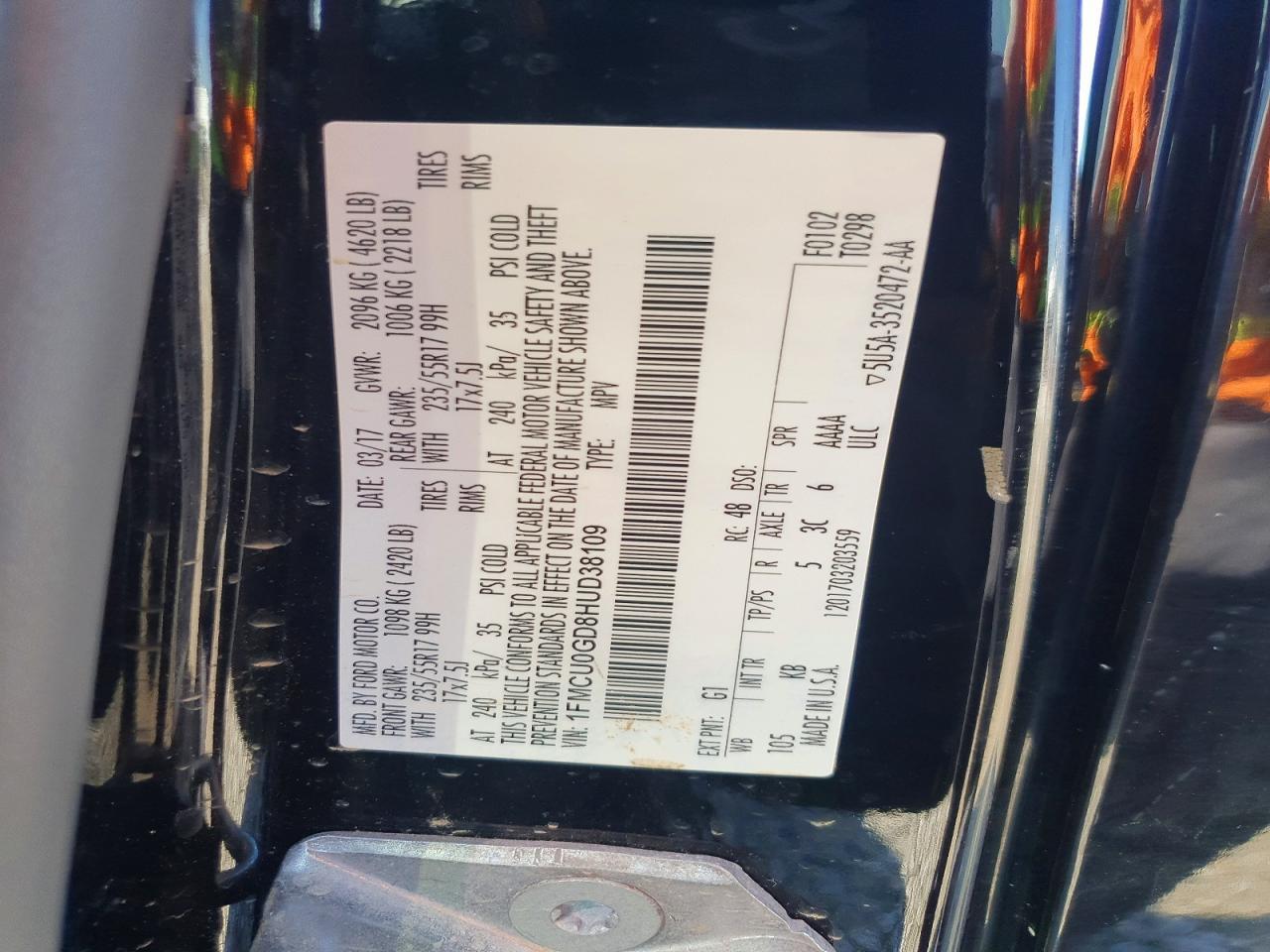 2017 Ford Escape Se - zdjęcie 14