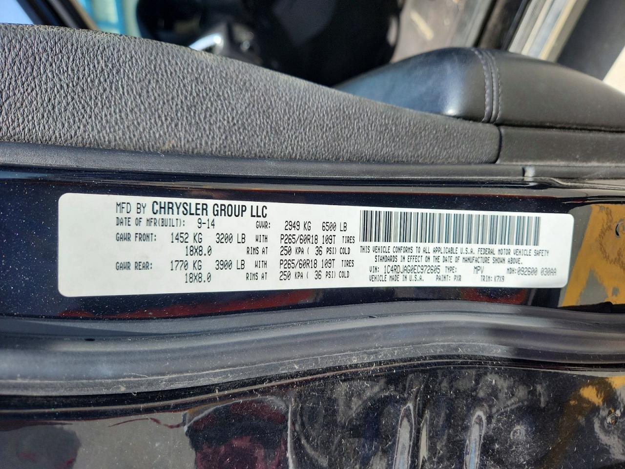 2014 Dodge Durango Sxt - zdjęcie 13