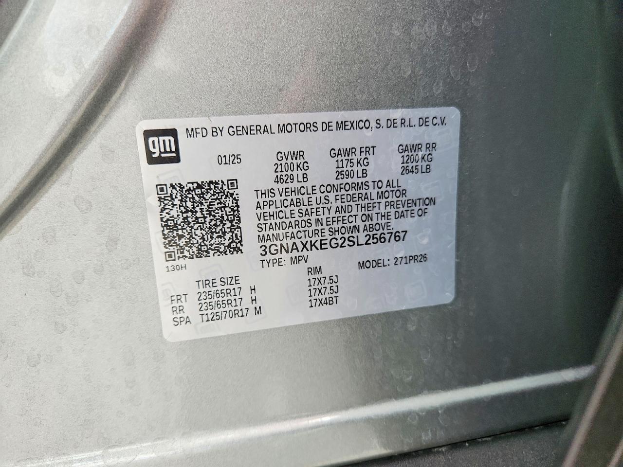 2025 Chevrolet Equinox Activ - zdjęcie 13