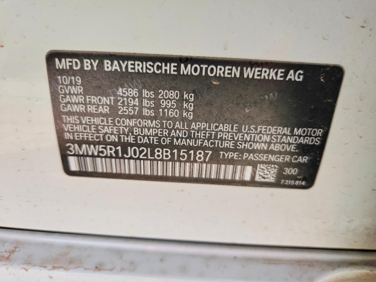 2020 BMW 330I - zdjęcie 12