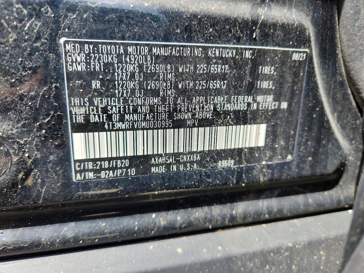 2021 Toyota Rav4 Hybrid Le - zdjęcie 13