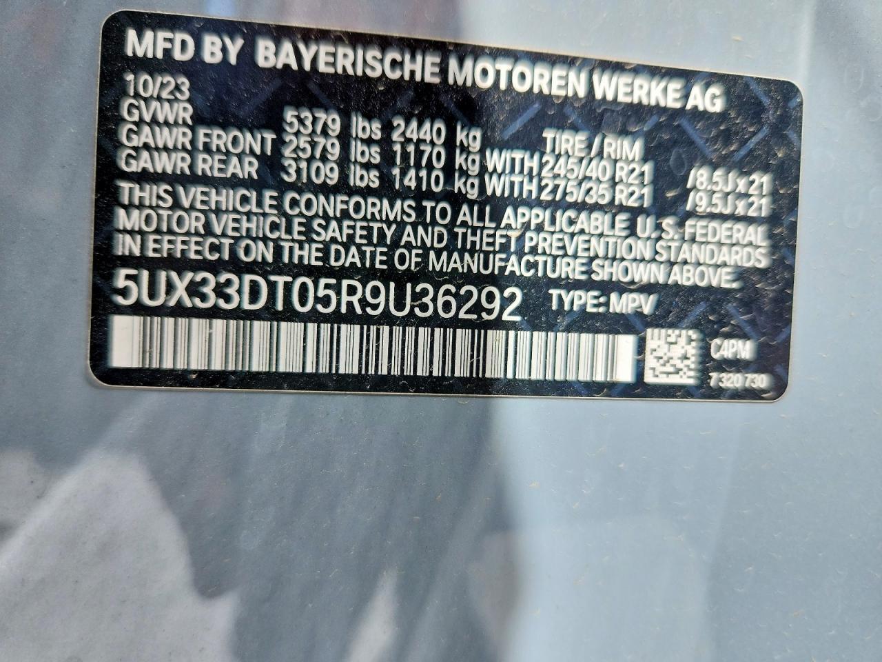 2024 BMW X4 xDrive30I - zdjęcie 14