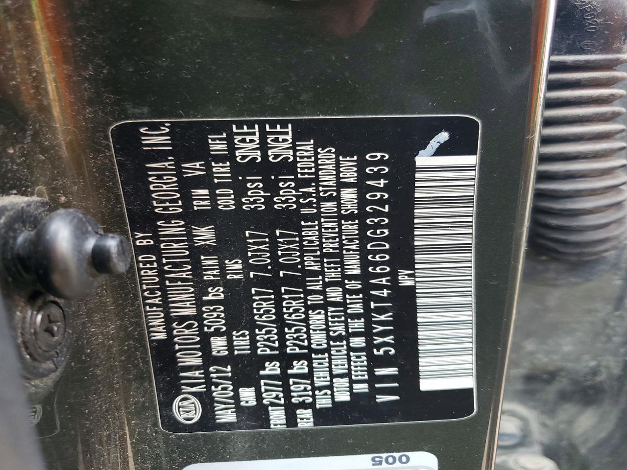 2013 Kia Sorento Lx - zdjęcie 13