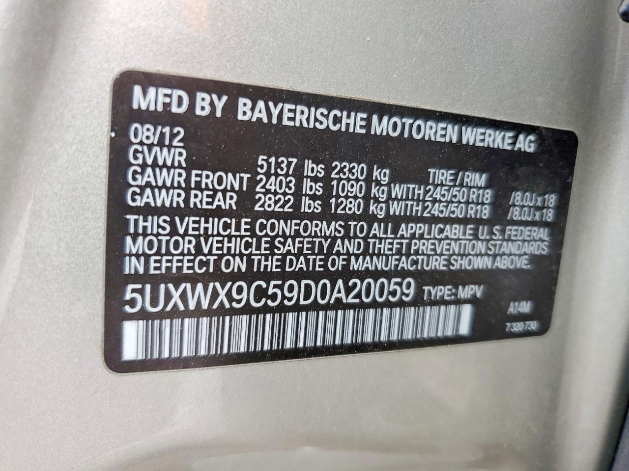 2013 BMW X3 xDrive28I - zdjęcie 13