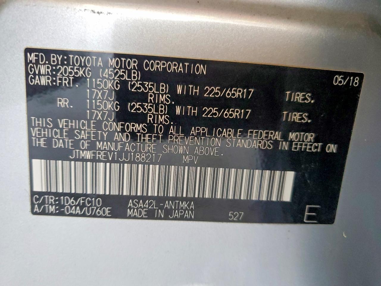 2018 Toyota Rav4 Xle - zdjęcie 12