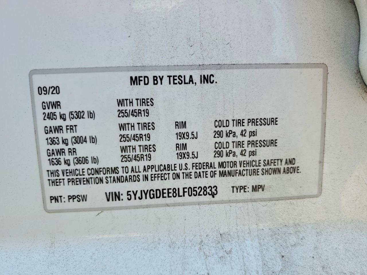 2020 Tesla Model Y - zdjęcie 12
