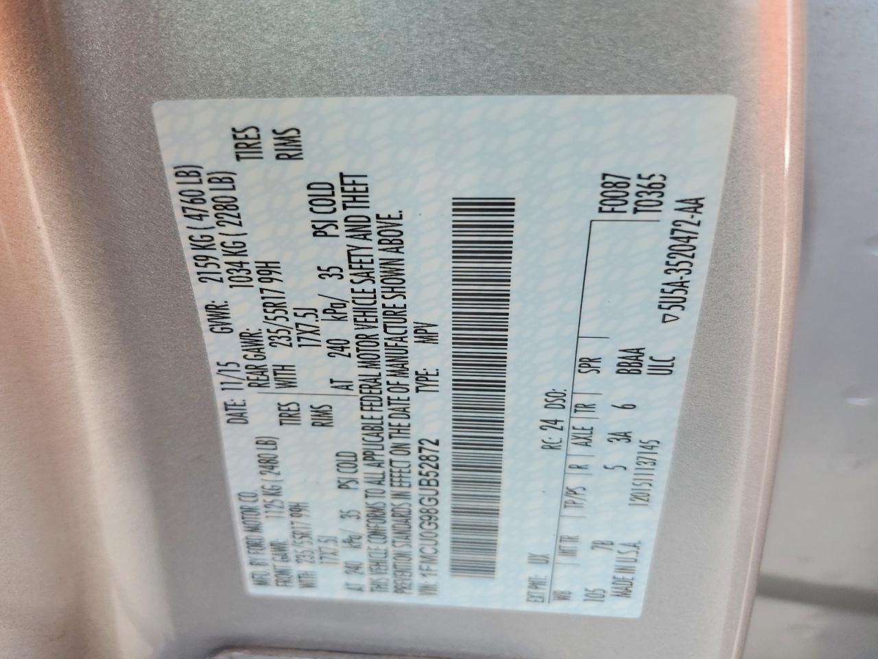 2016 Ford Escape Se - zdjęcie 13