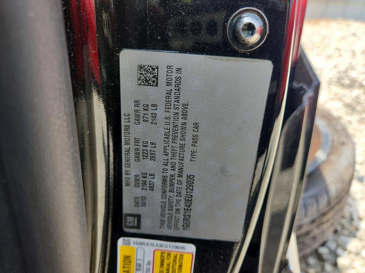 2014 Cadillac Elr Luxury - zdjęcie 12