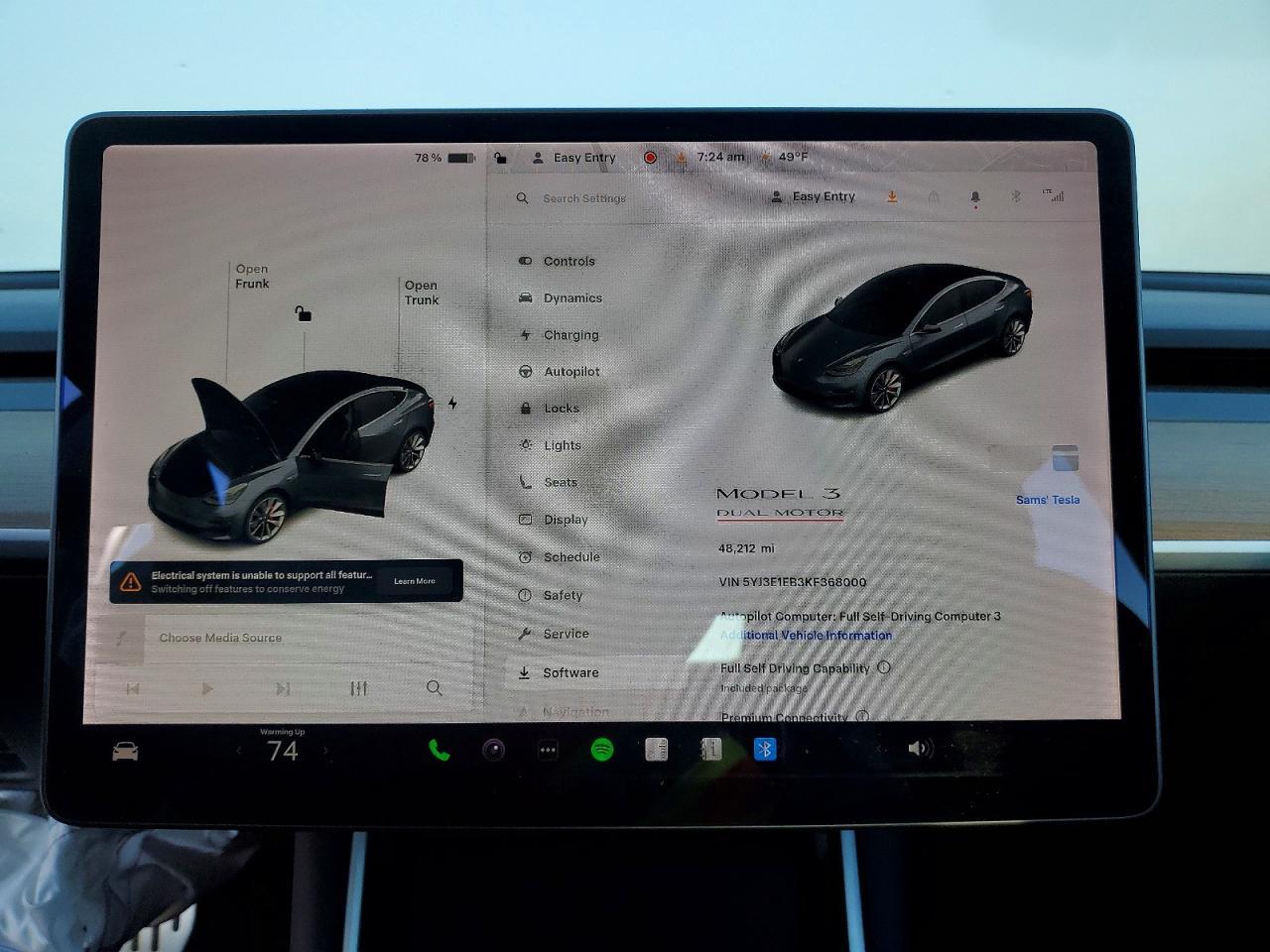 2019 Tesla Model 3 - zdjęcie 9