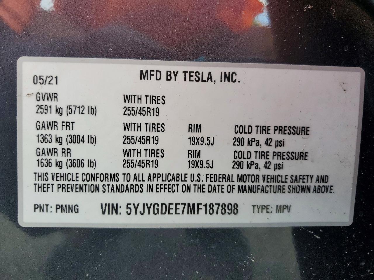 2021 Tesla Model Y - zdjęcie 12