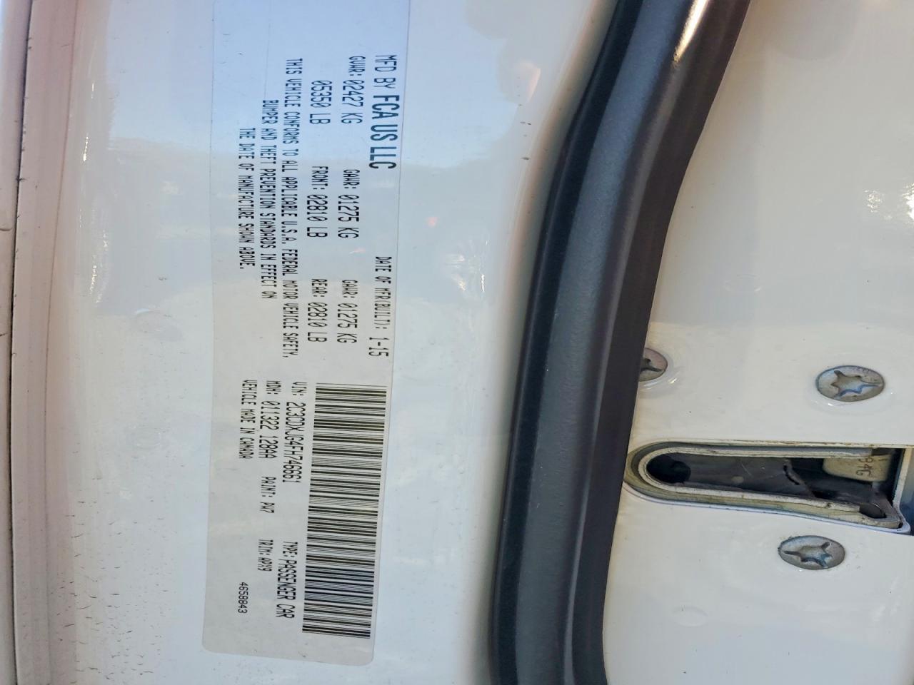 2015 Dodge Charger Sxt - zdjęcie 13