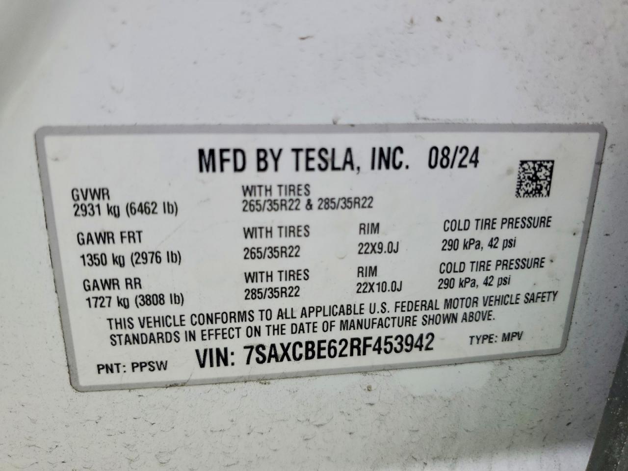 2024 Tesla Model X - zdjęcie 14