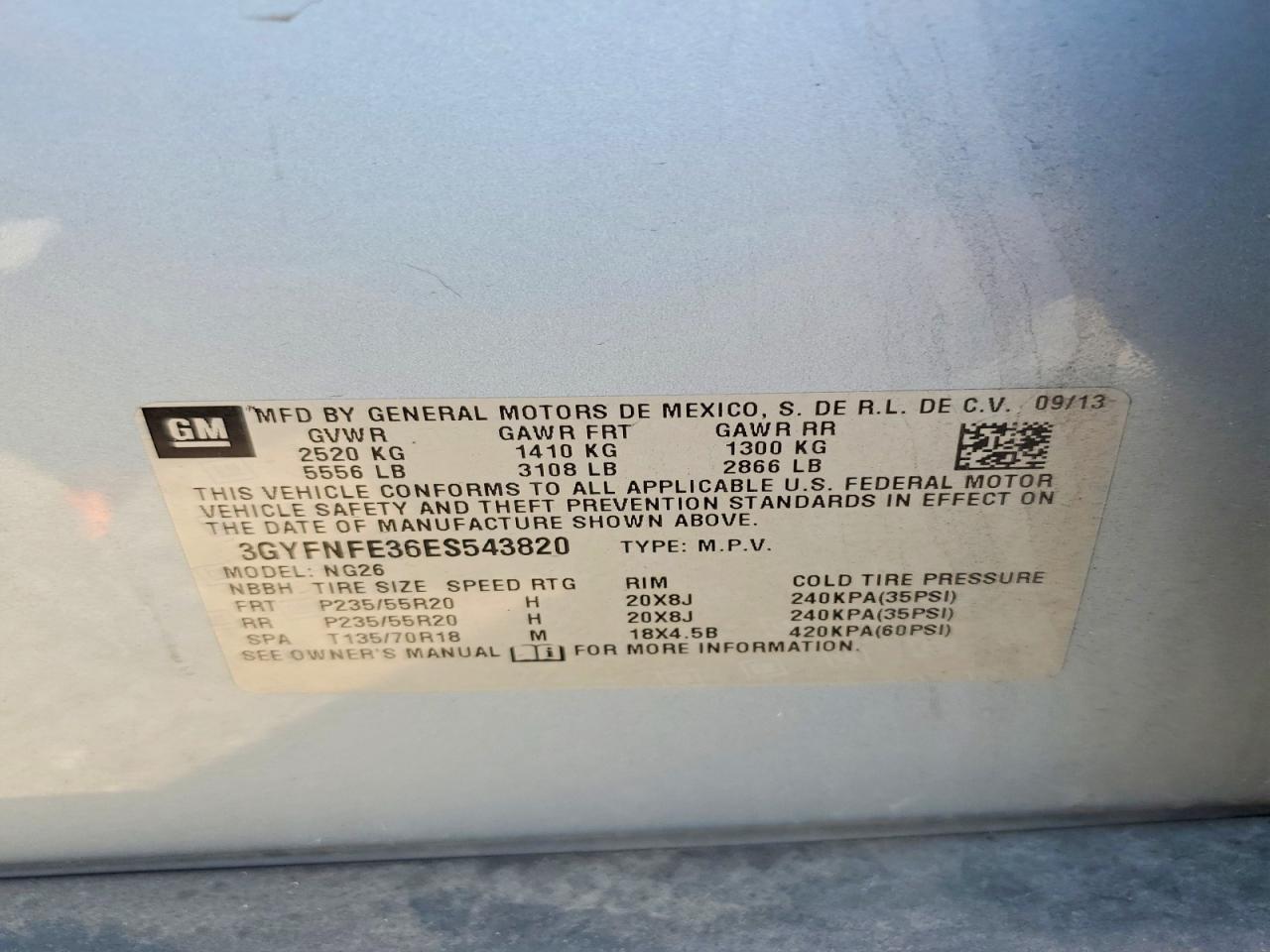 2014 Cadillac Srx Performance Collection - zdjęcie 13