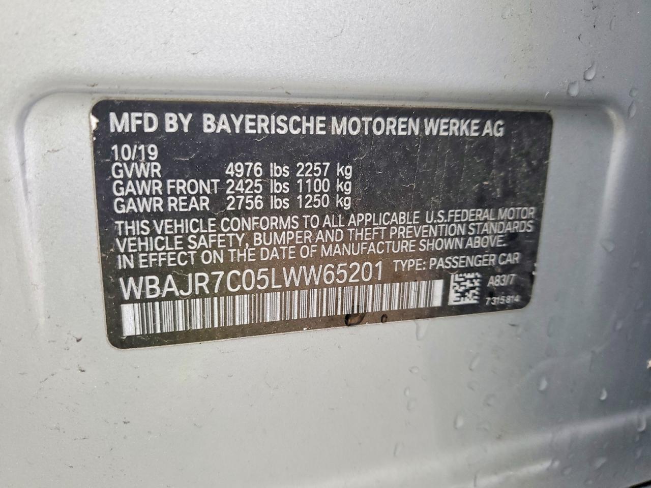 2020 BMW 530 Xi - zdjęcie 12