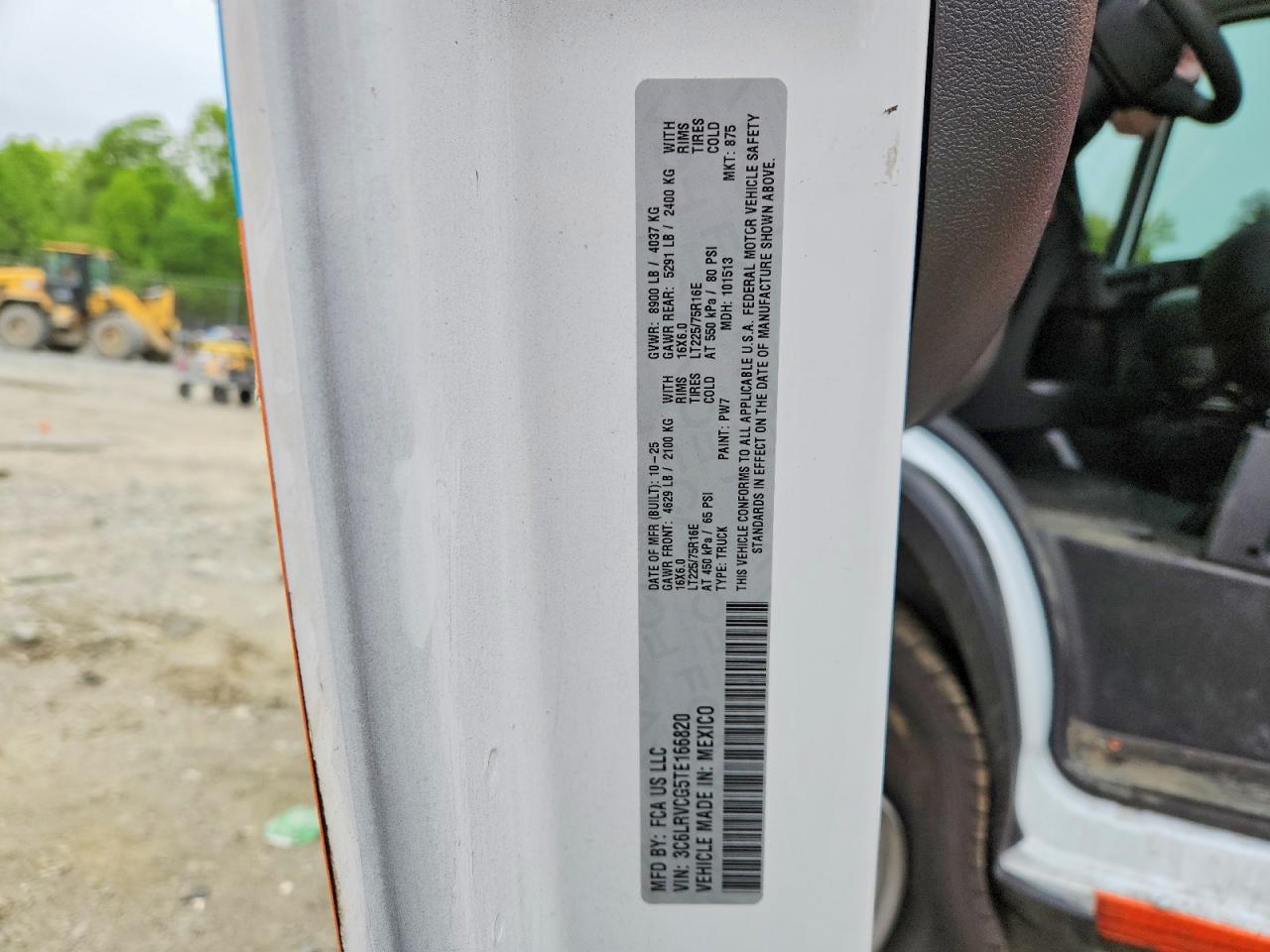 2026 Ram Promaster 2500 2500 High - zdjęcie 13