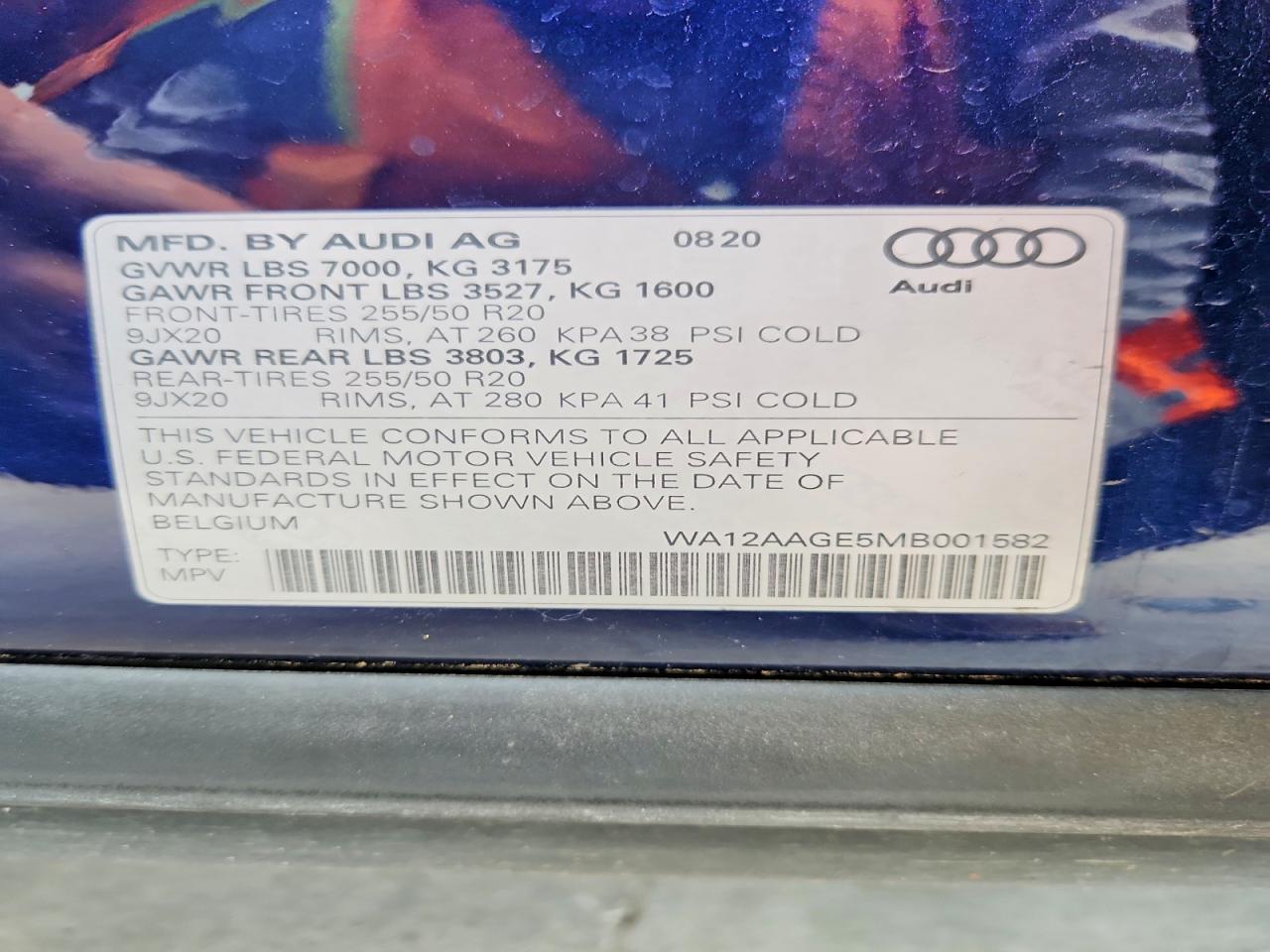 2021 Audi E-Tron Sportback Premium Plus - zdjęcie 13