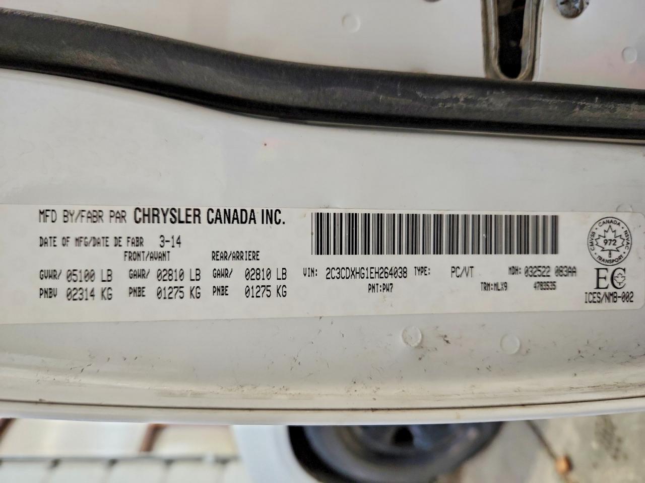 2014 Dodge Charger Sxt - zdjęcie 12