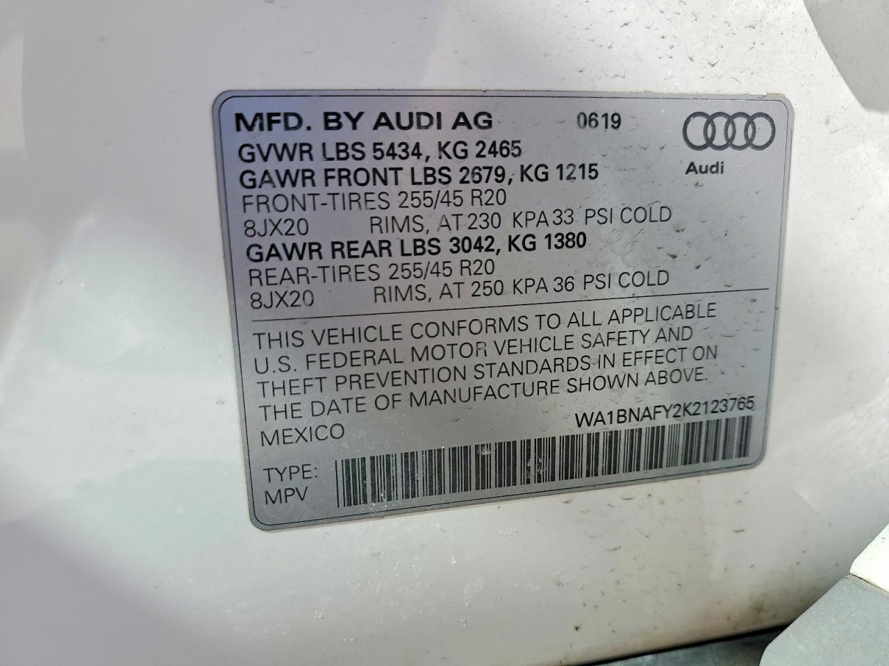 2019 Audi Q5 Premium Plus - zdjęcie 13
