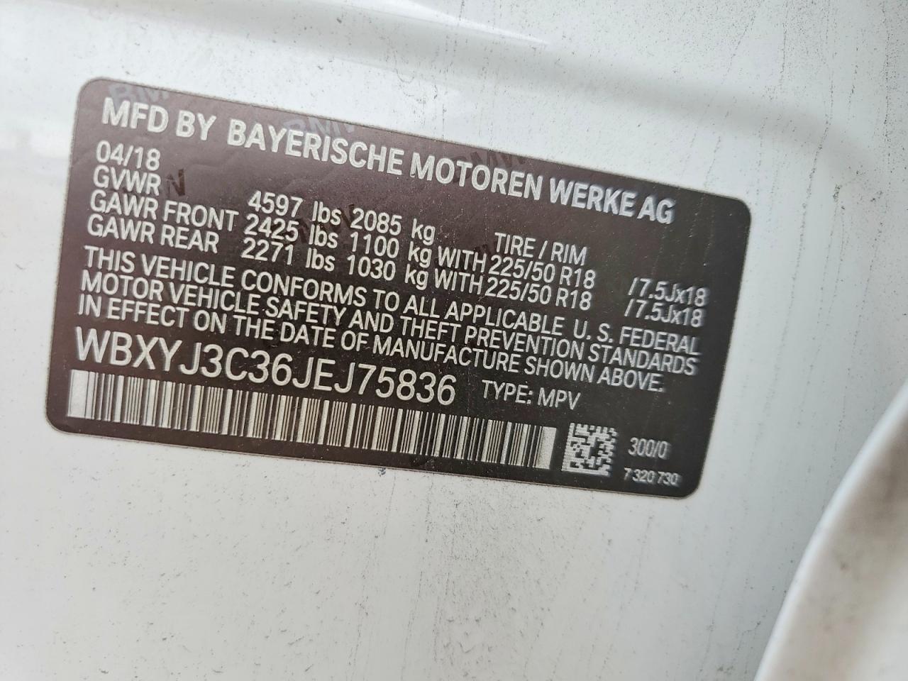 2018 BMW X2 Sdrive28I - zdjęcie 14